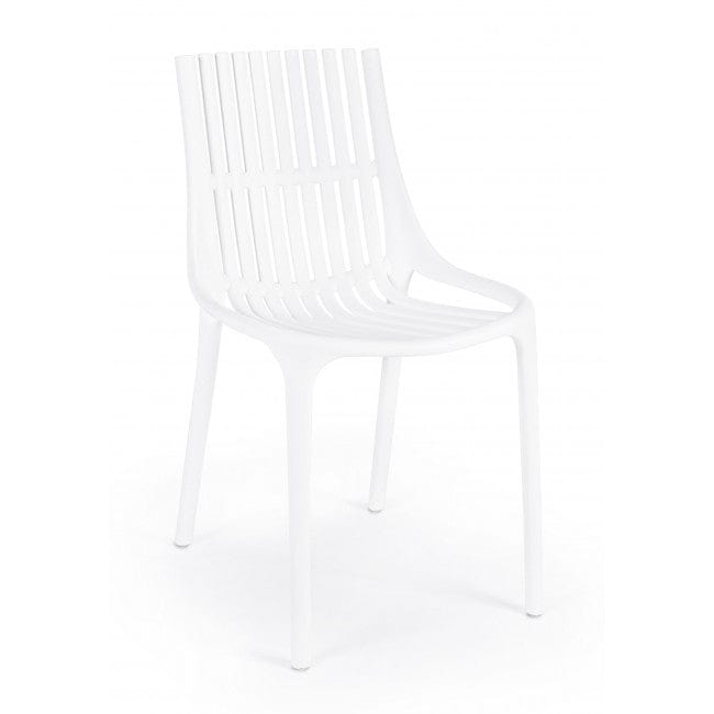 Scaun din plastic Cassandra Alb, l55xA46xH81 cm