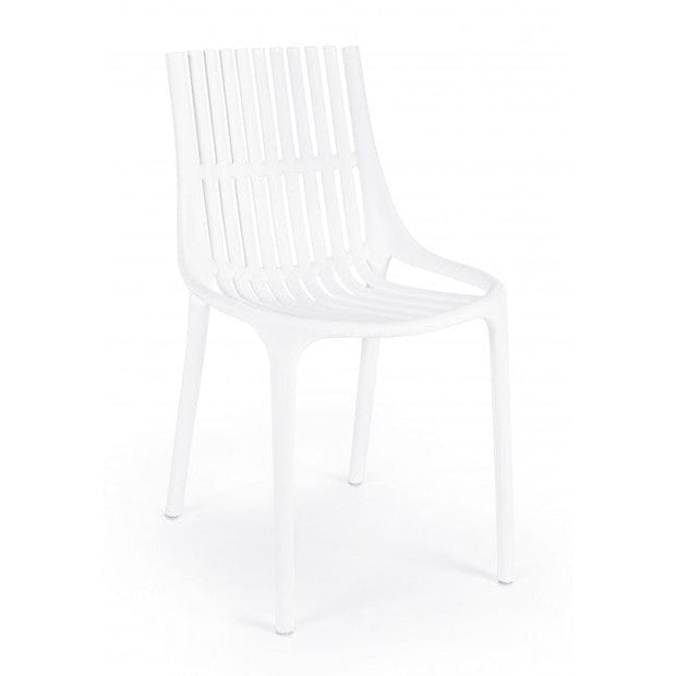 Scaun din plastic Cassandra Alb, l55xA46xH81 cm