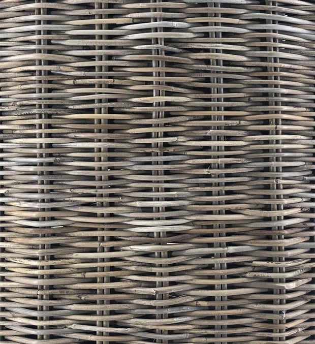 Scaun din ratan cu picioare de lemn, Fox Bleached Natural, l45xA50xH100 cm (5)