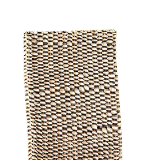 Scaun din ratan cu picioare de lemn, Fox Monica Natural, l45xA47xH100 cm (2)