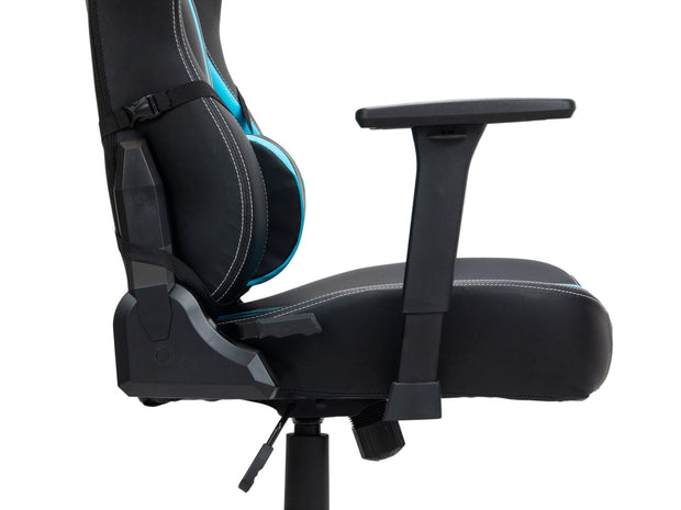 Foshan Saitu Scaun gaming tapitat cu piele ecologica Wave Y-2558 Albastru / Negru, l67xA66xH131-141 cm