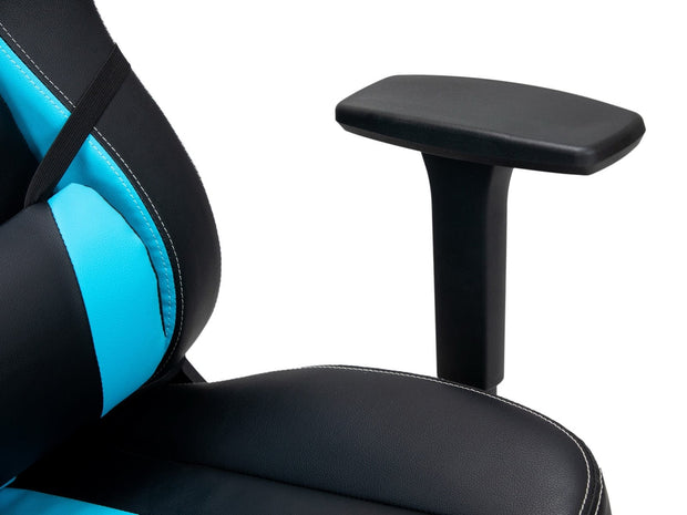 Foshan Saitu Scaun gaming tapitat cu piele ecologica Wave Y-2558 Albastru / Negru, l67xA66xH131-141 cm