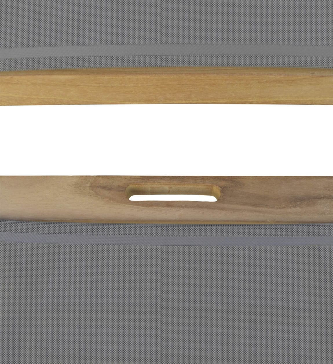 Scaun pliabil pentru gradina / terasa, din lemn, Screen Arm Natural / Gri, l55xA60xH90 cm (6)