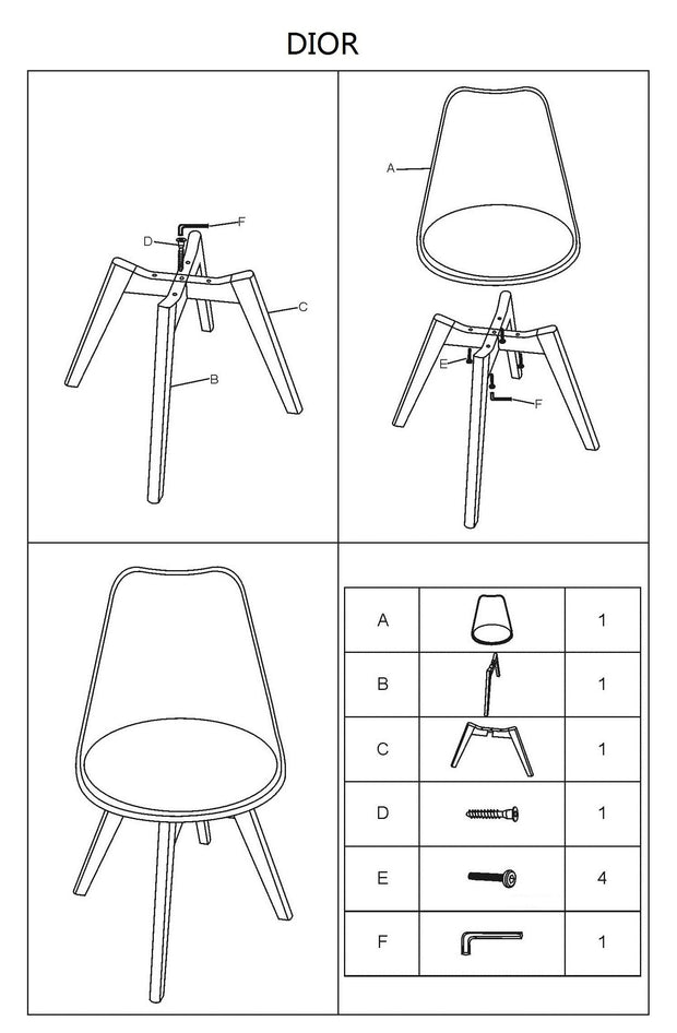 Signal Scaun tapitat cu stofa si picioare din lemn, Dinos Gri Deschis / Fag, l48xA53xH83 cm
