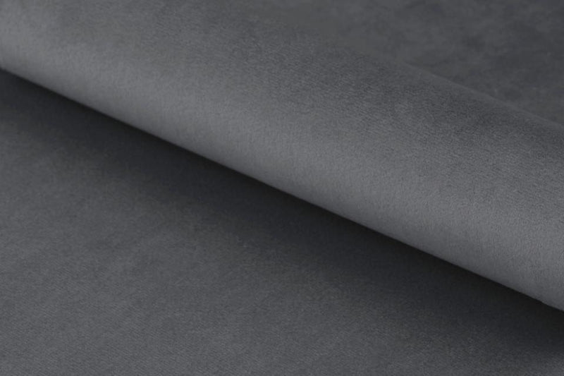 Scaun de birou ergonomic tapitat cu stofa, Nora Velvet Gri inchis / Negru, l58xA58xH91 cm (8)