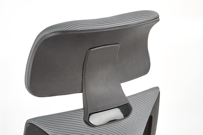 Scaun de birou ergonomic tapitat cu stofa Valeska Gri / Negru, l64xA60xH116-122 cm (8)