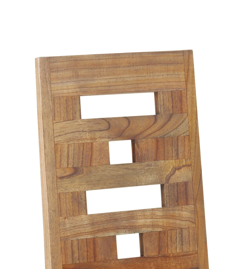 Scaun din lemn si furnir, Merapi Natural, l45xA55xH100 cm (2)