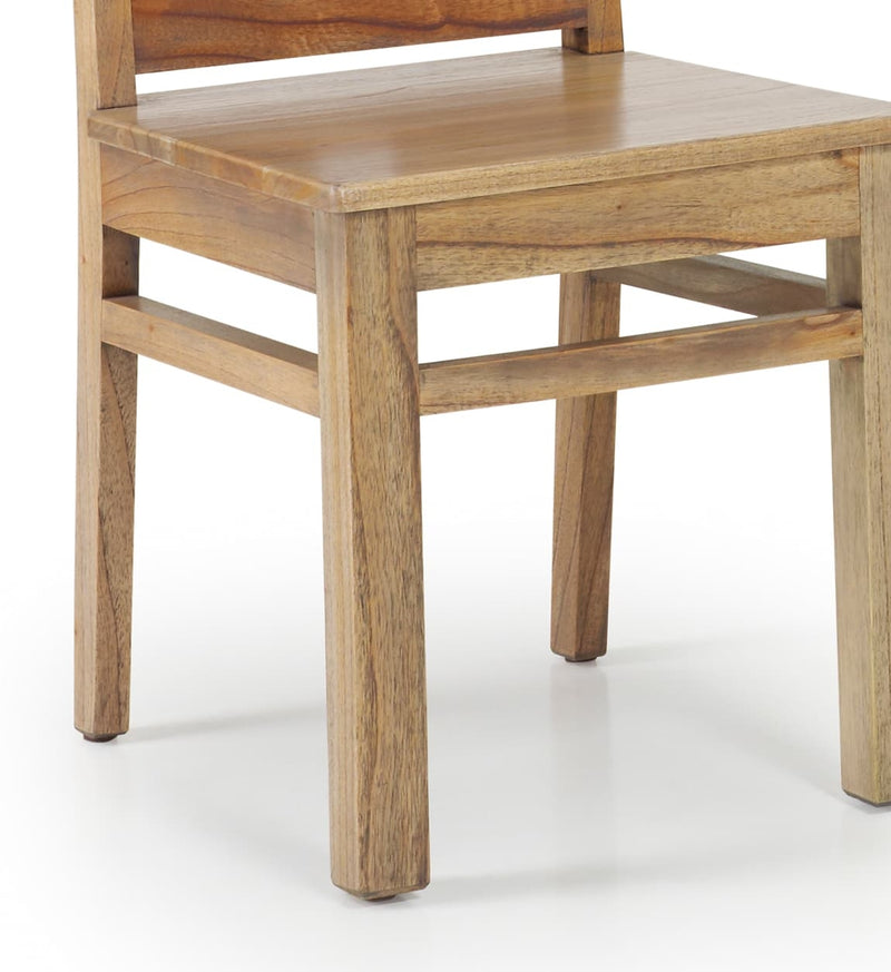 Scaun din lemn si furnir, Merapi Natural, l45xA55xH100 cm (3)