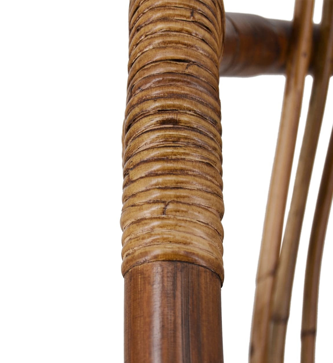 Scaun din lemn si ratan, Fox Bamboo Natural, l60xA56xH90 cm (3)