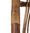 Scaun din lemn si ratan, Fox Bamboo Natural, l60xA56xH90 cm (3)