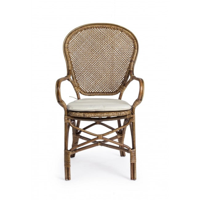 Set 2 scaune din ratan Edelina W Honey, l55xA62xH96 cm (4)
