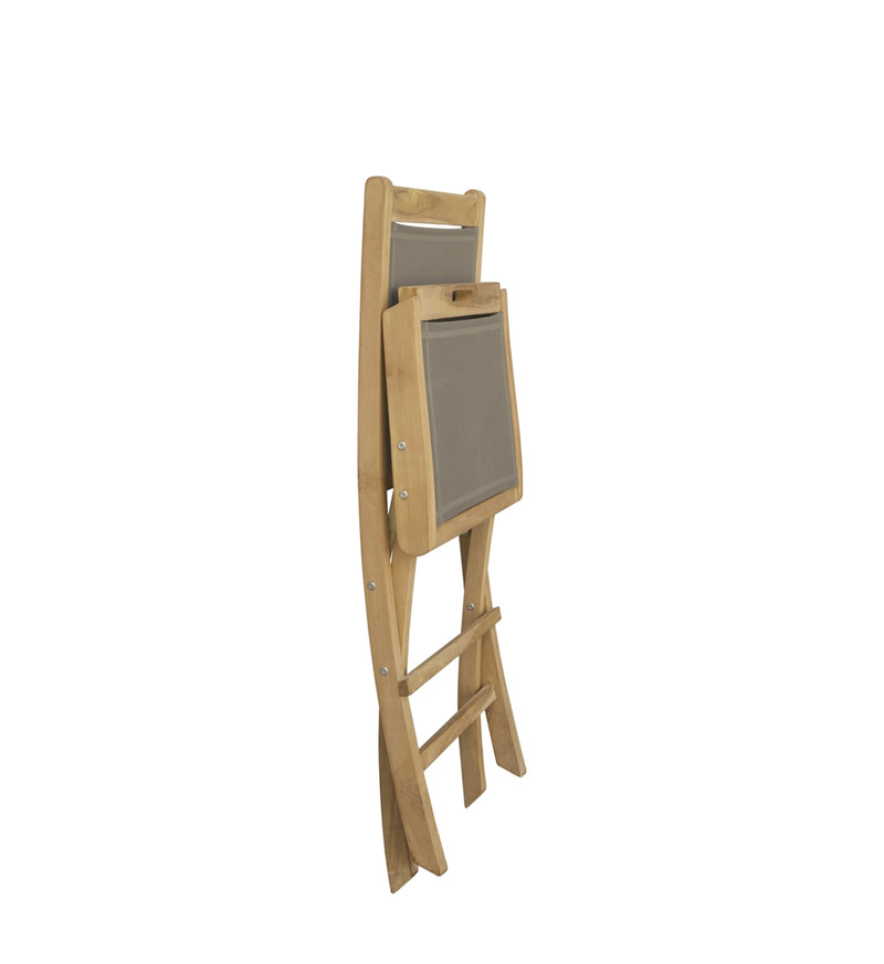 Scaun pliabil pentru gradina / terasa, din lemn, Screen Natural / Gri, l45xA60xH90 cm (4)