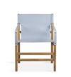 Scaun tapitat cu piele si picioare din lemn, Tetuan Gri Bleu / Natural, l60xA60xH80 cm (1)