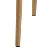 Scaun tapitat cu stofa si picioare din lemn Emilia Velvet Bleumarin / Stejar, l57xA61xH83 cm (11)