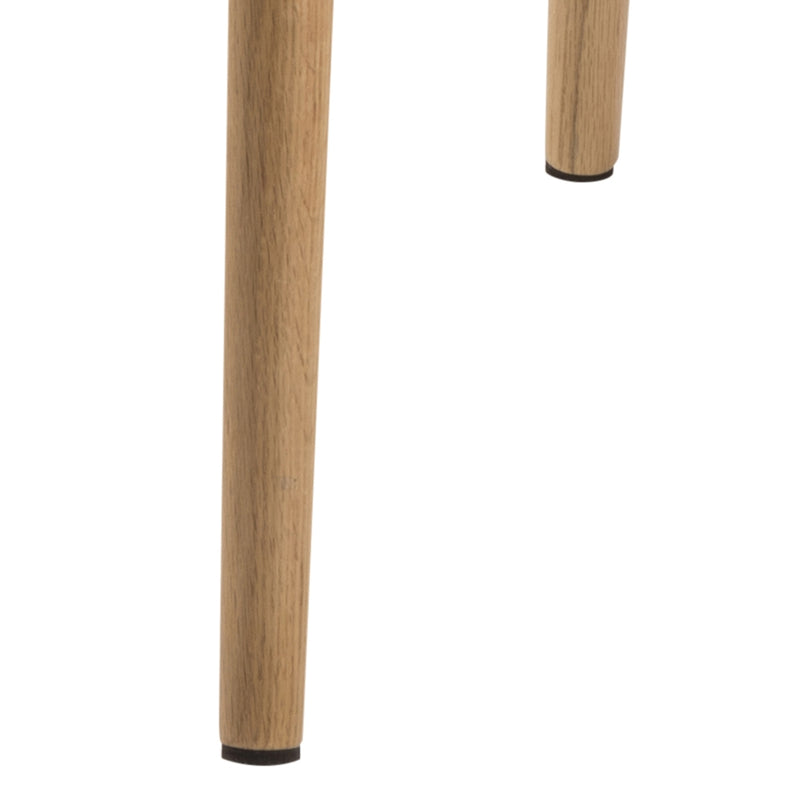 Scaun tapitat cu stofa si picioare din lemn Emilia Velvet Gri Inchis / Stejar, l57xA61xH83 cm (11)