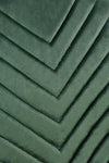 Scaun tapitat cu stofa si picioare metalice, Kai-462 Velvet Verde Inchis / Negru, l45xA57xH82 cm (9)