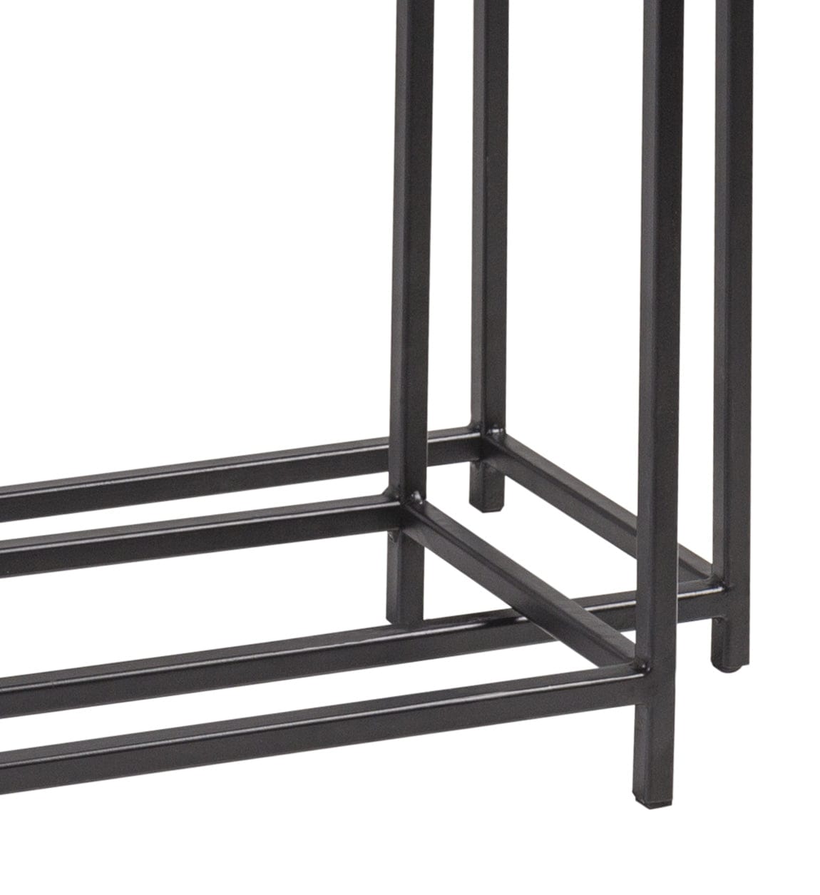 Set 2 console din metal Antique Alama / Crom, l120xA25xH80 / l100xA25xH70 cm (4)