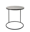 Set 2 mese de cafea din metal, Auxiliary Round Multicolor, Ø43xH45 cm / Ø60xH40 cm (2)