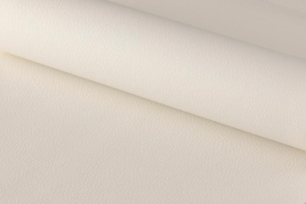 Set 2 scaune din plastic, sezut tapitat cu piele ecologica si picioare din lemn de cauciuc Dima Alb / Stejar, l48,5xA55xH85 cm (8)