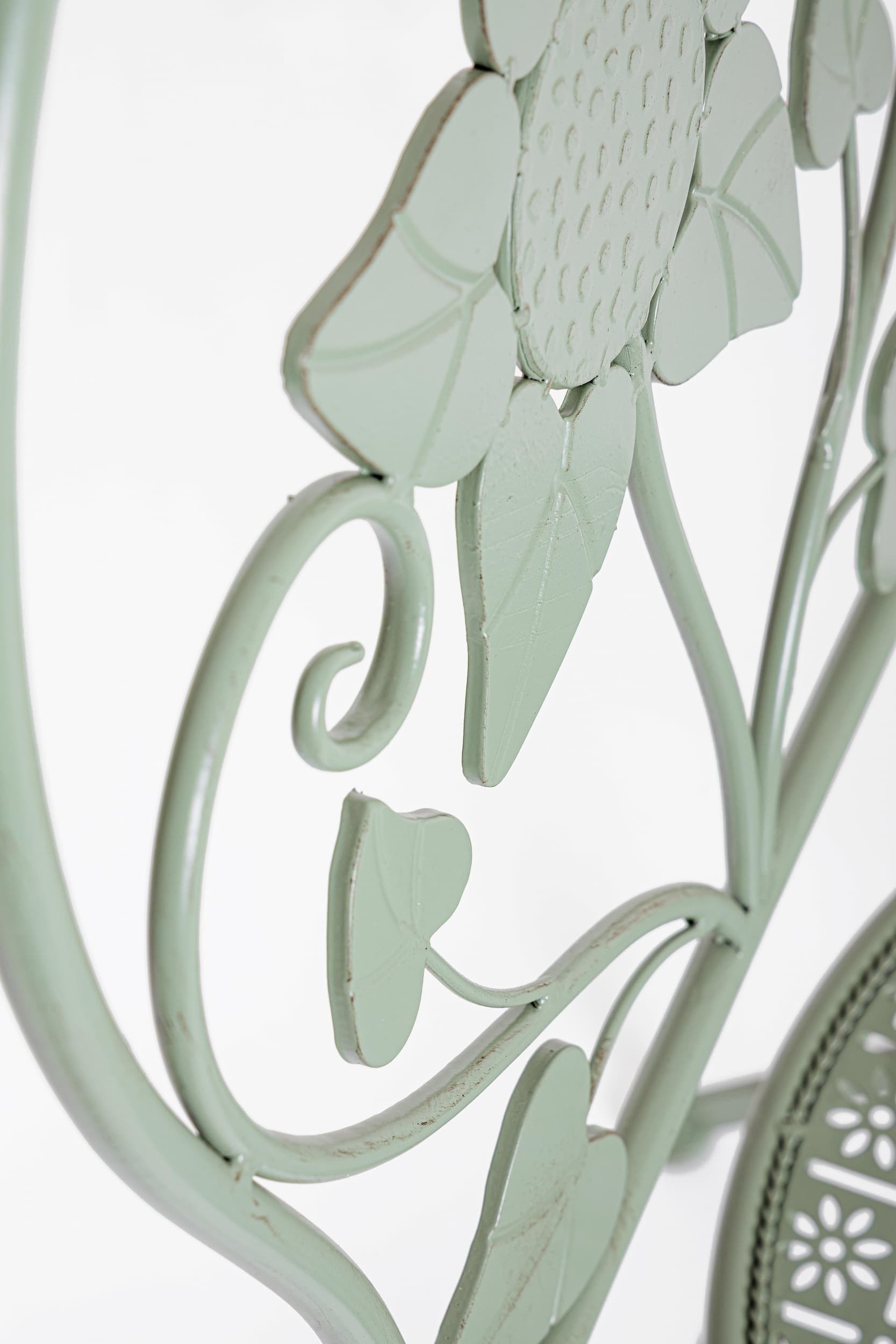 Set 2 scaune pliabile de gradina / terasa din metal, Harriet Verde Mint, l40xA40xH94 cm (7)