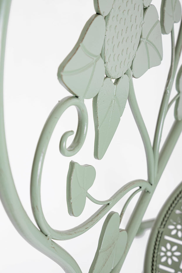 Set 2 scaune pliabile de gradina / terasa din metal, Harriet Verde Mint, l40xA40xH94 cm (7)