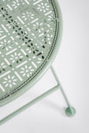 Set 2 scaune pliabile de gradina / terasa din metal, Harriet Verde Mint, l40xA40xH94 cm (8)