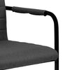 Set 2 scaune tapitate cu stofa si picioare metalice Gudrun Plus Gri inchis / Negru, l52,5xA63,5xH95,5 cm (5)