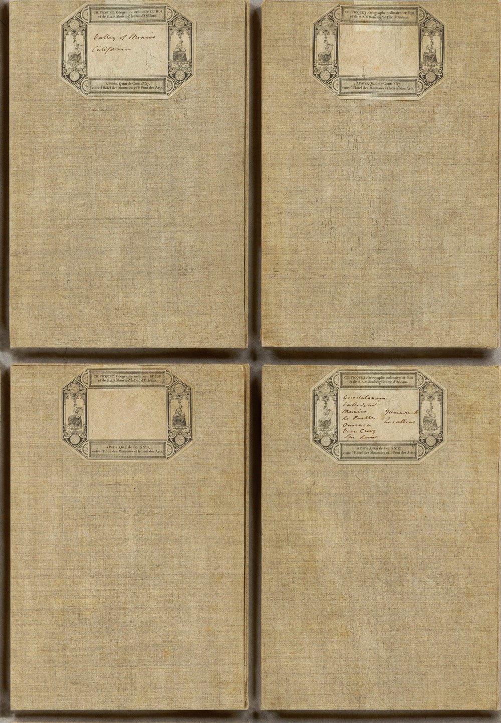 Set 3 role Tapet Imprimat Digital Fabric Covers Antique