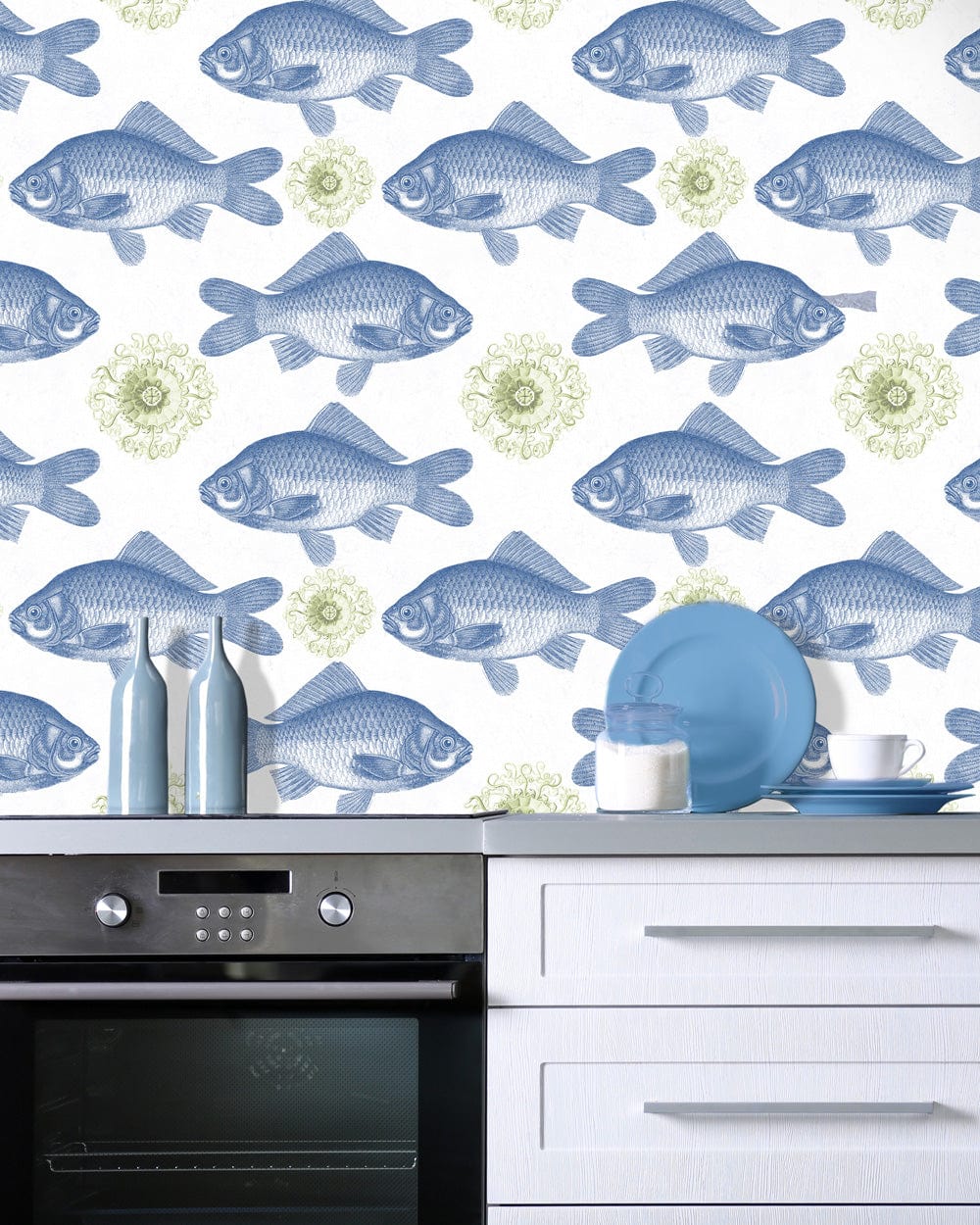 Set 3 role Tapet Imprimat Digital Fish Blue (1)