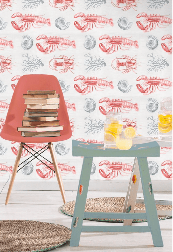 Set 3 role Tapet Imprimat Digital Lobster (2)