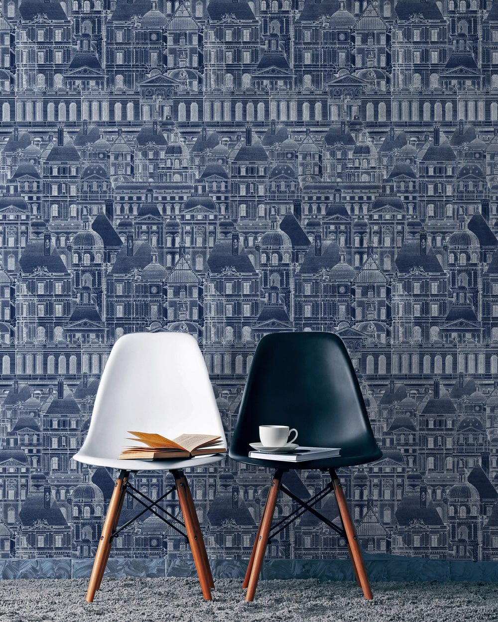 Set 3 role Tapet Imprimat Digital Louvre Blue (1)