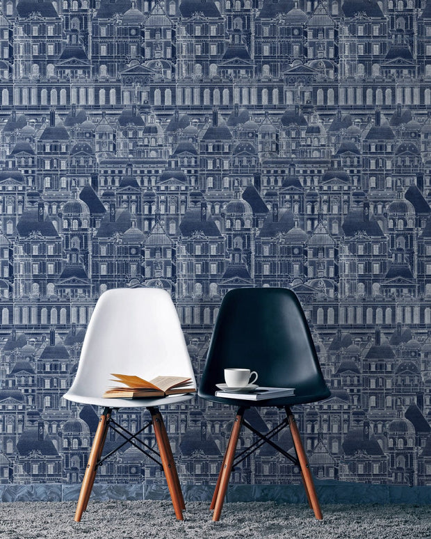 Set 3 role Tapet Imprimat Digital Louvre Blue (1)