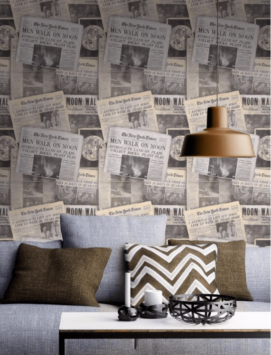 Set 3 role Tapet Imprimat Digital Men on Moon (2)