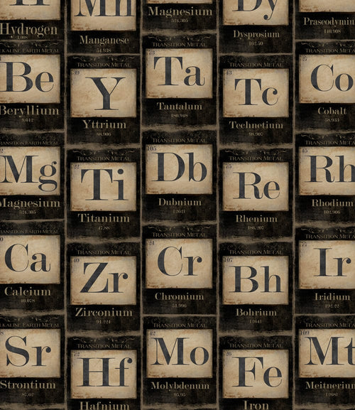 Global Art Set 3 role Tapet Imprimat Digital Periodic Table