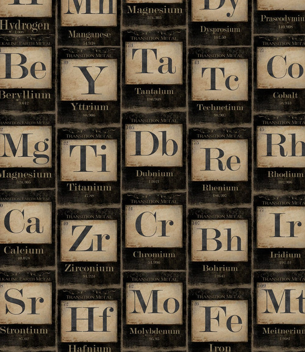 Global Art Set 3 role Tapet Imprimat Digital Periodic Table