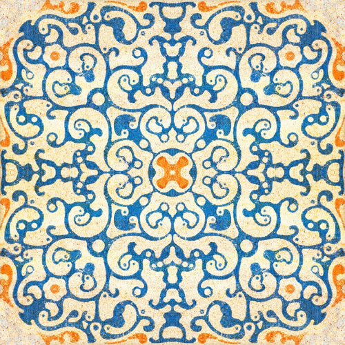 Set 3 role Tapet Imprimat Digital Spanish Tile