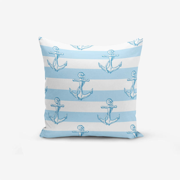 Hillkar Global Set 4 fete perna decorative din poliester si bumbac, Ali RKYK134 Multicolor, 43 x 43 cm