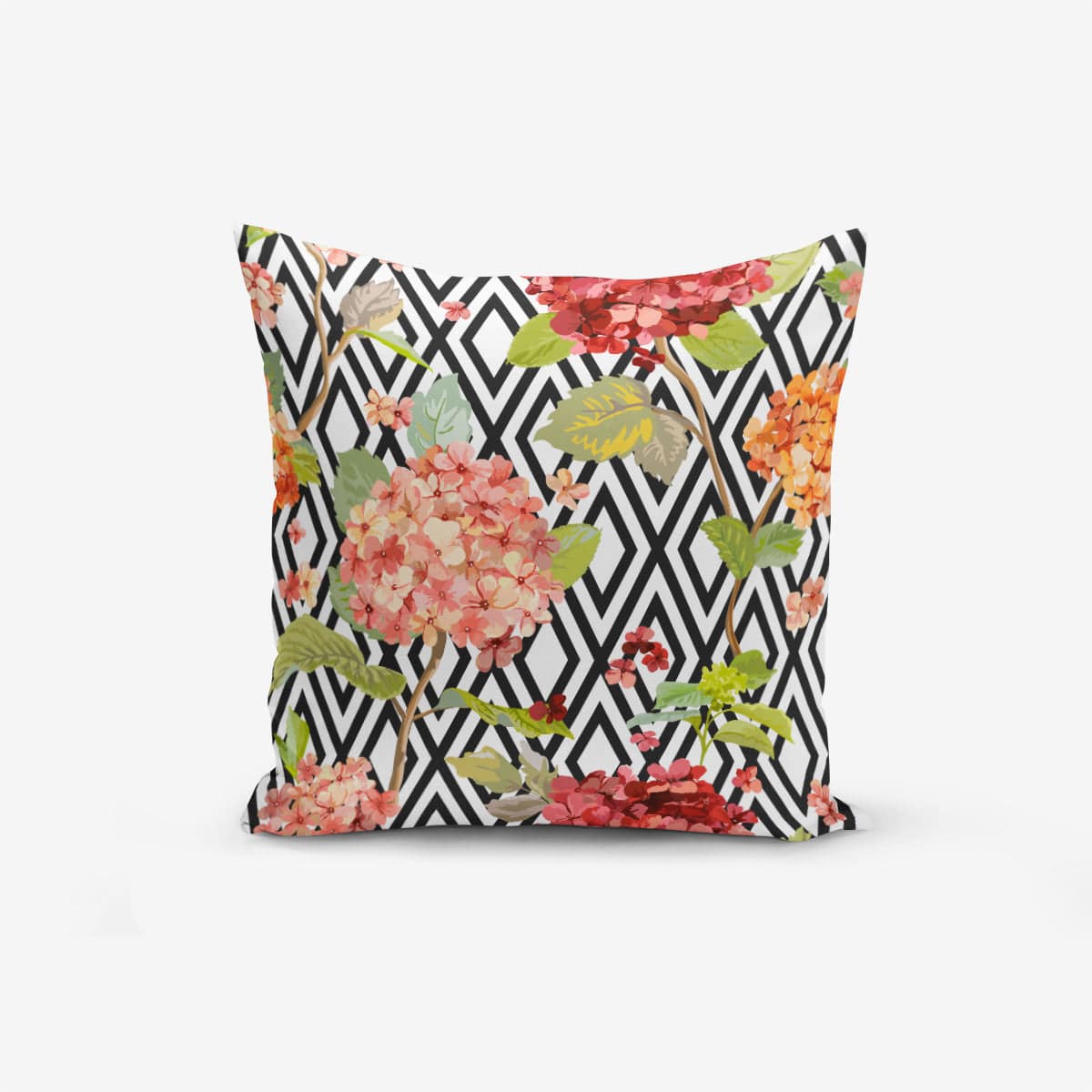 Hillkar Global Set 4 fete perna decorative din poliester si bumbac, Ali RKYK136 Multicolor, 43 x 43 cm