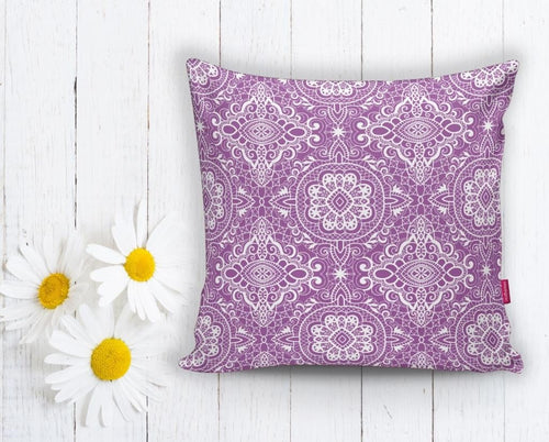 Hillkar Global Set 4 fete perna decorative din poliester si bumbac, Amira RKYK111 Multicolor, 43 x 43 cm