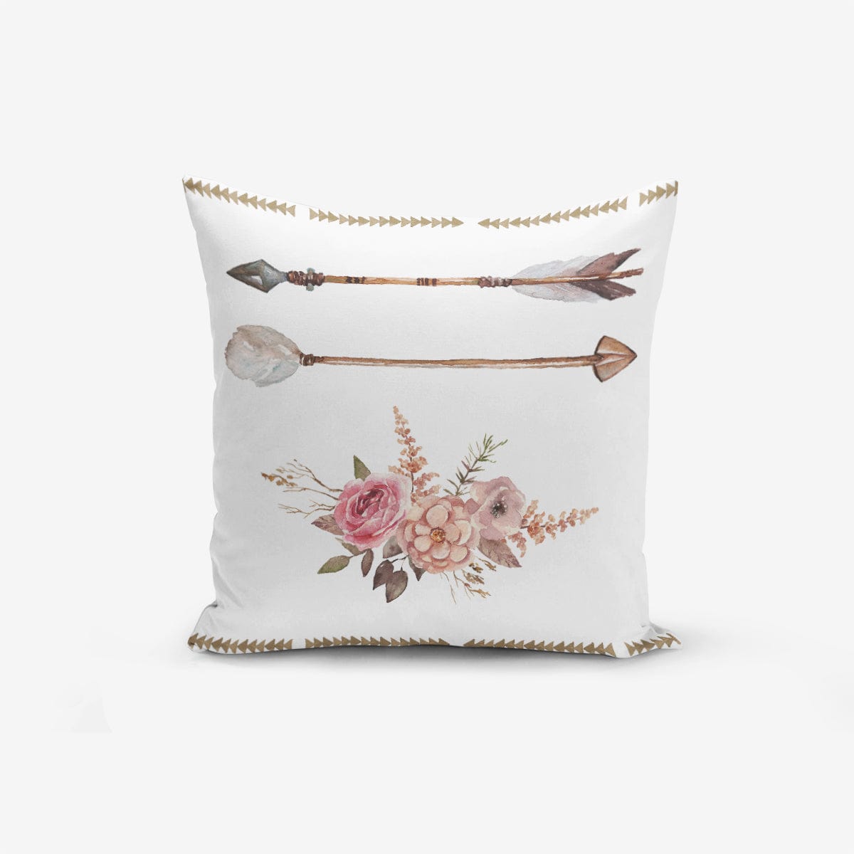 Hillkar Global Set 4 fete perna decorative din poliester si bumbac, Amira RKYK148 Multicolor, 43 x 43 cm