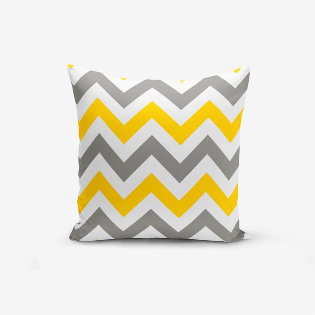 Hillkar Global Set 4 fete perna decorative din poliester si bumbac, Asli RKYK113 Multicolor, 43 x 43 cm