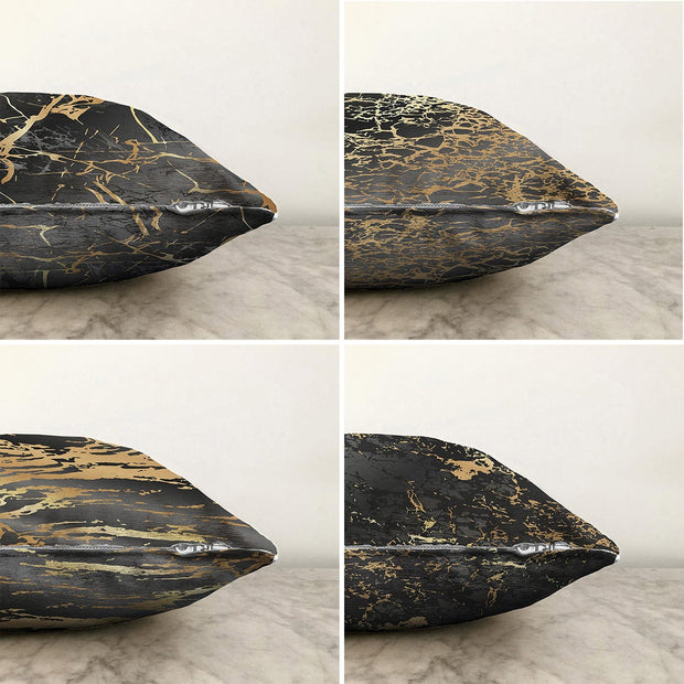 Hillkar Global Set 4 fete perna decorative din poliester si bumbac, Aysa RKYK281 Multicolor, 43 x 43 cm