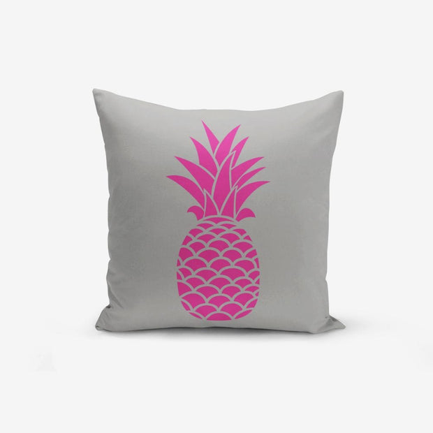 Hillkar Global Set 4 fete perna decorative din poliester si bumbac, Bade RKYK125 Multicolor, 43 x 43 cm