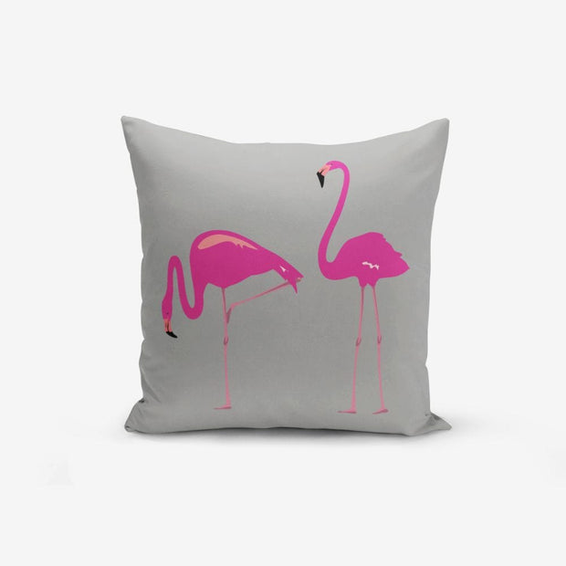 Hillkar Global Set 4 fete perna decorative din poliester si bumbac, Bade RKYK125 Multicolor, 43 x 43 cm