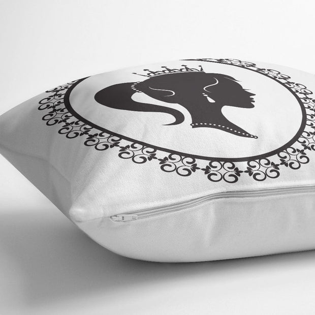 Hillkar Global Set 4 fete perna decorative din poliester si bumbac, Bade RKYK127 Multicolor, 43 x 43 cm