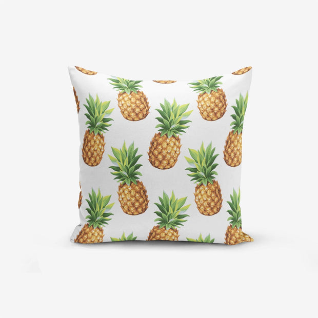 Hillkar Global Set 4 fete perna decorative din poliester si bumbac, Bade RKYK129 Multicolor, 43 x 43 cm