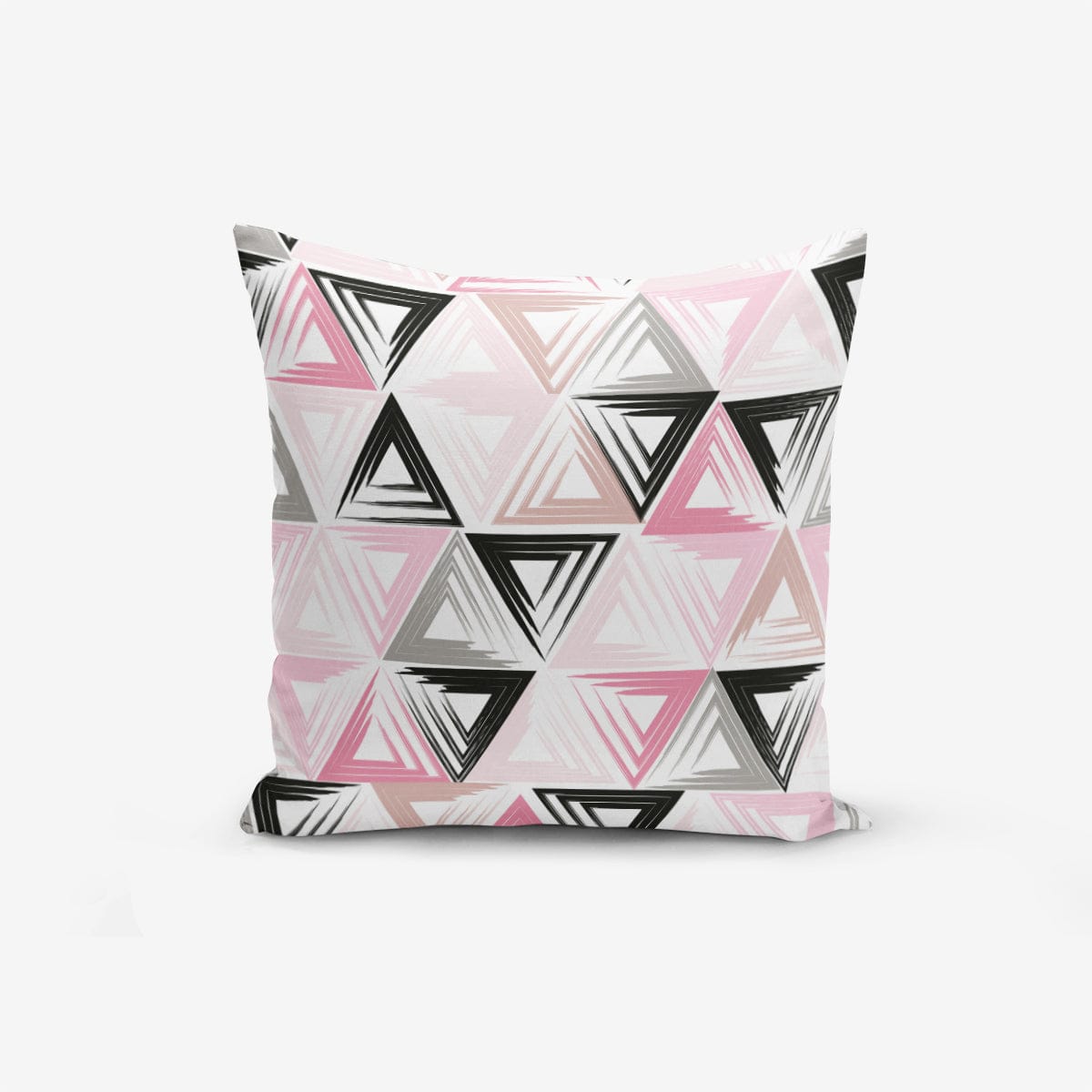 Hillkar Global Set 4 fete perna decorative din poliester si bumbac, Bade RKYK130 Multicolor, 43 x 43 cm