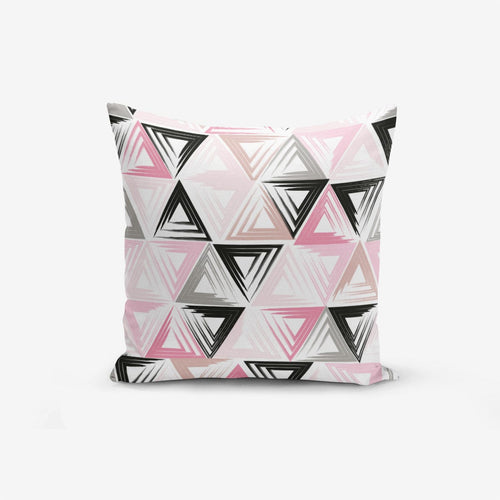 Hillkar Global Set 4 fete perna decorative din poliester si bumbac, Bade RKYK130 Multicolor, 43 x 43 cm