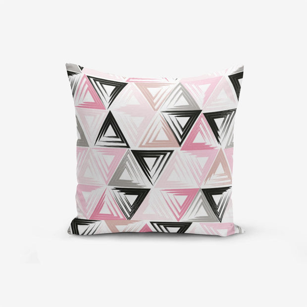 Hillkar Global Set 4 fete perna decorative din poliester si bumbac, Bade RKYK130 Multicolor, 43 x 43 cm