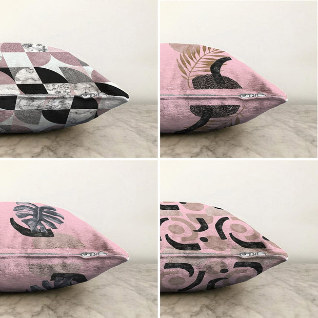 Hillkar Global Set 4 fete perna decorative din poliester si bumbac, Beren RKYK205 Multicolor, 43 x 43 cm